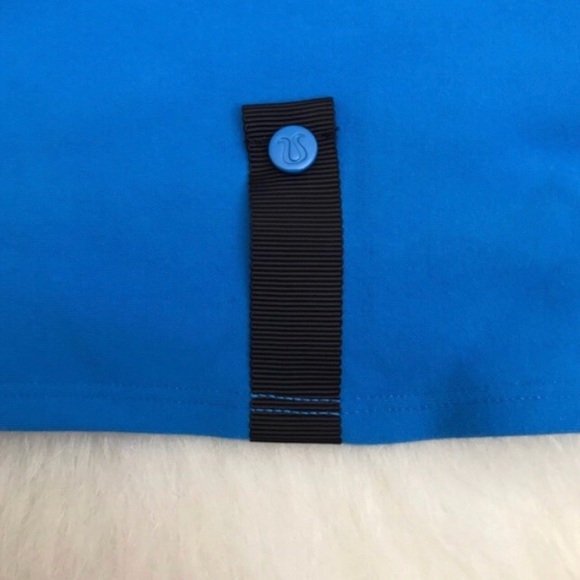 blue and black Lululemon Vinyasa scarf - Picture 3 of 4